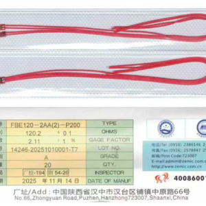 复合材料专用测试应变计-FBE120-2AA(2)-P200