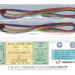 三轴钢材强度测试应变花-BE120-2CA(16)-P200